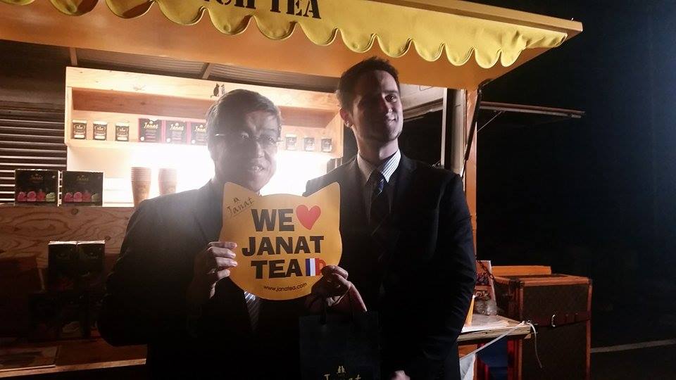 Janat Tea for Two Caravan at French embassy – 2016