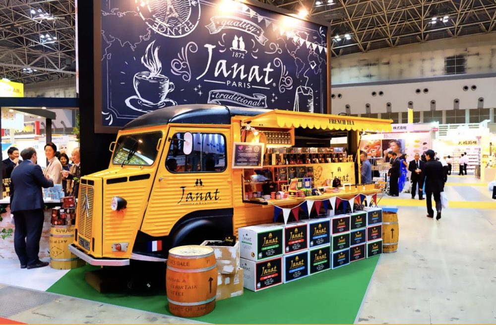 For the first time in Japan, the original “Tea for Two Caravan”