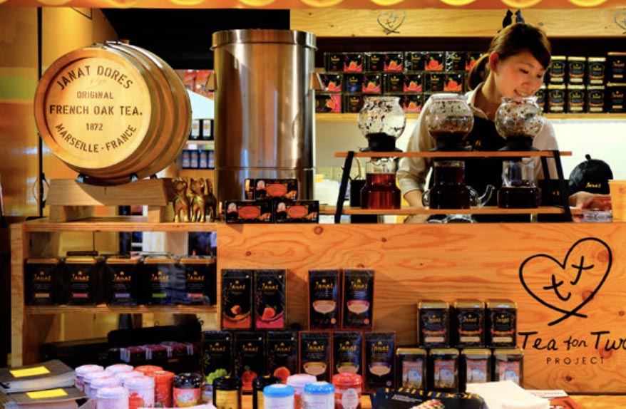 Janat Paris share its original Earl Grey at Foodex Tokyo 2016