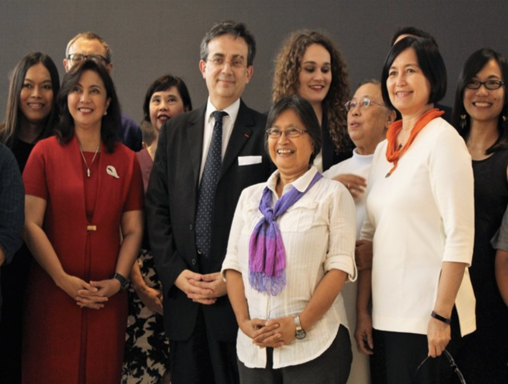 Tea for Two at “She for She” Forum in Manila