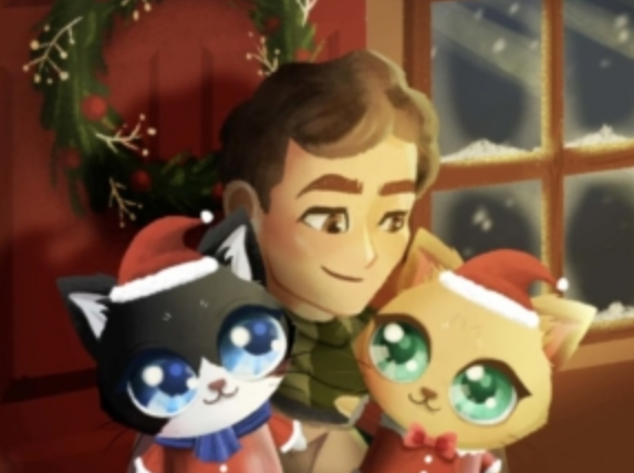 Lucky Christmas Night by Sam and Beau