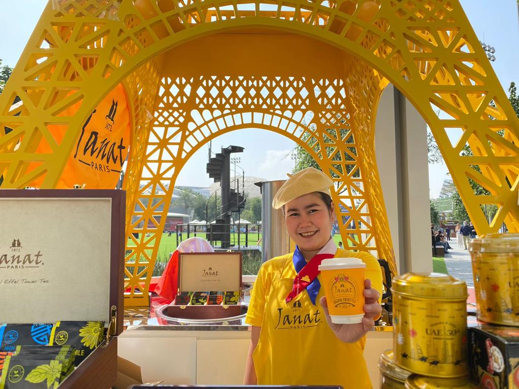 Janat Paris Celebrates 150 Years at DUBAI EXPO 2020 with Iconic Eiffel Tower Stand